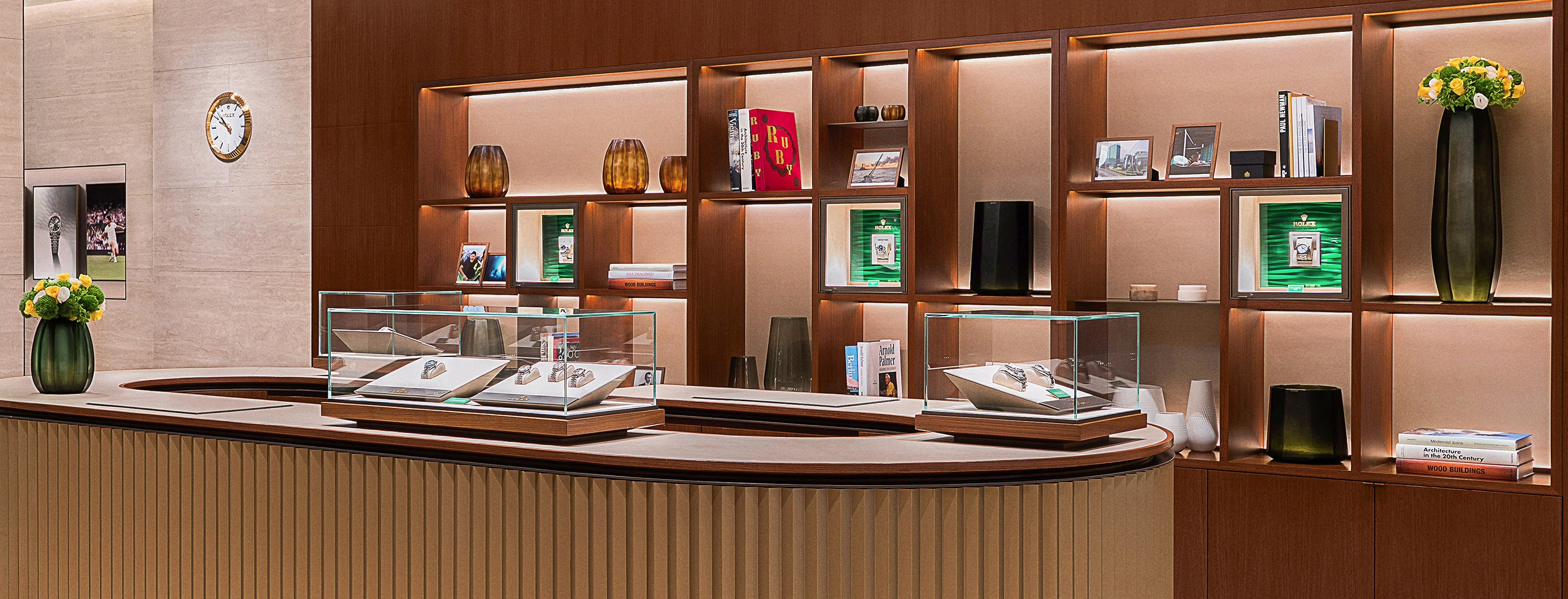 Interior of the Chang Ein Hong Rolex boutique in Brunei - Chang Ein Hong