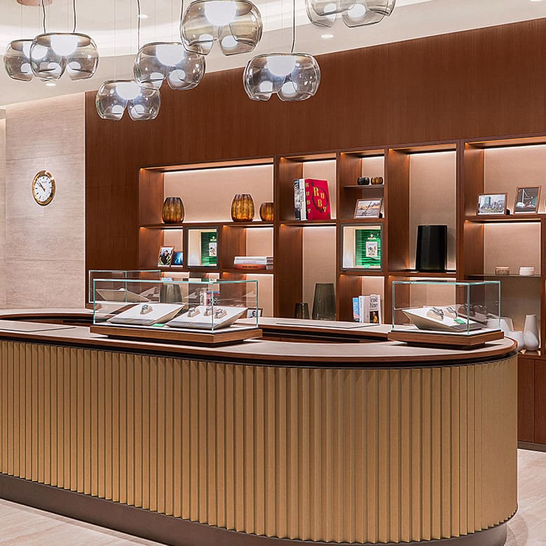 Interior view of Chang Ein Hong Rolex Retail Store in Brunei. - Chang Ein Hong