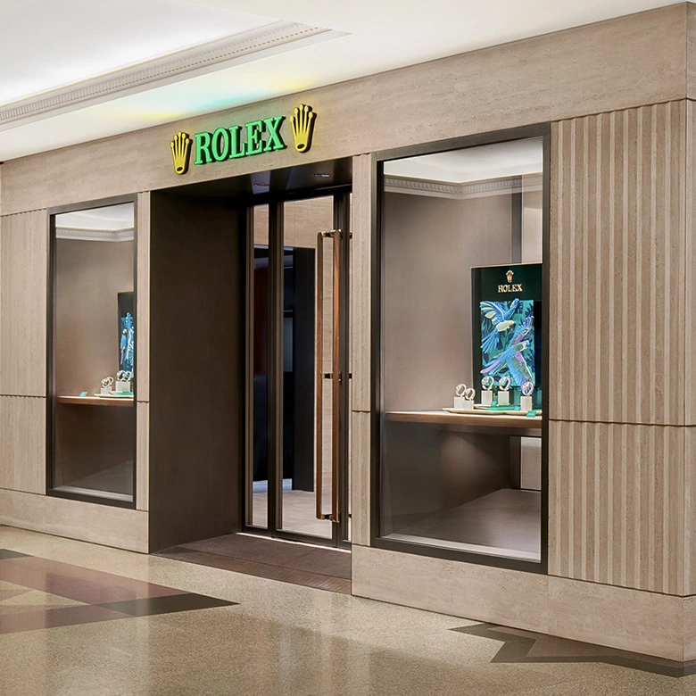 Exterior view of Chang Ein Hong Rolex Retail Store in Brunei. - Chang Ein Hong