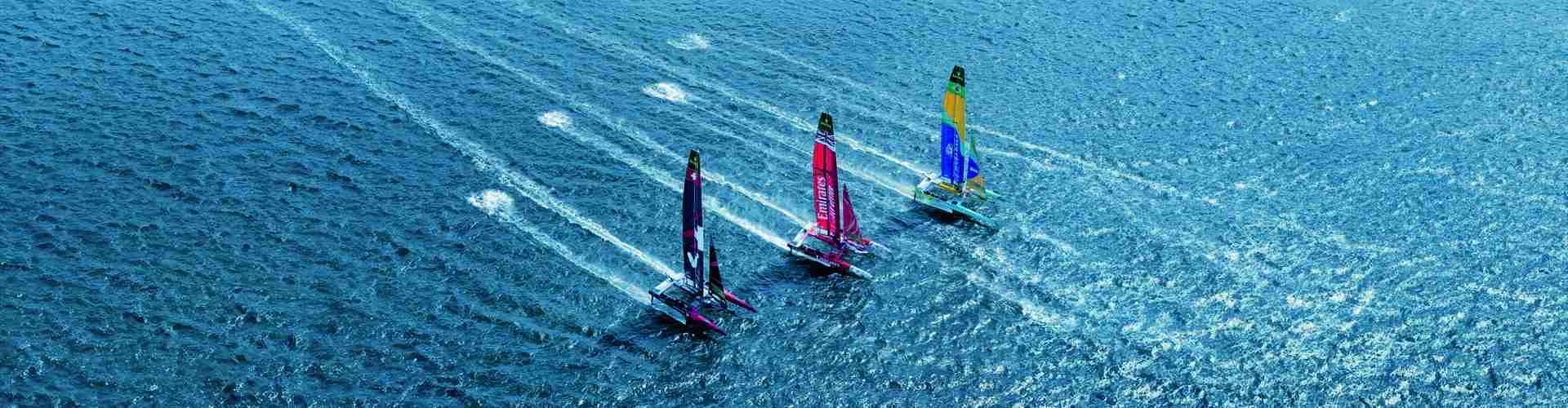 Rolex SailGP championship yacht racing on the water - Chang Ein Hong