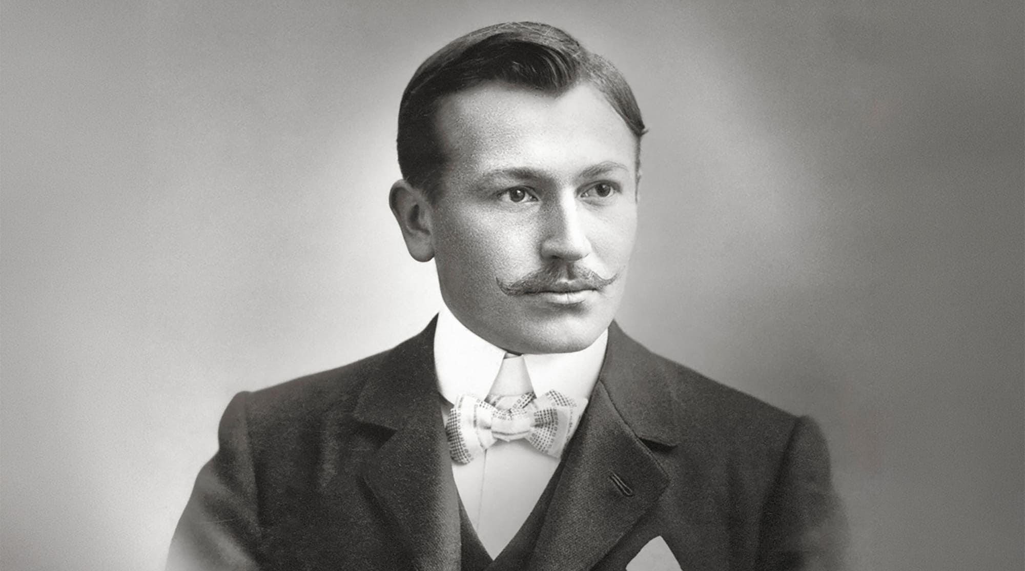 Portrait of Hans Wilsdorf founder of Rolex - Chang Ein Hong