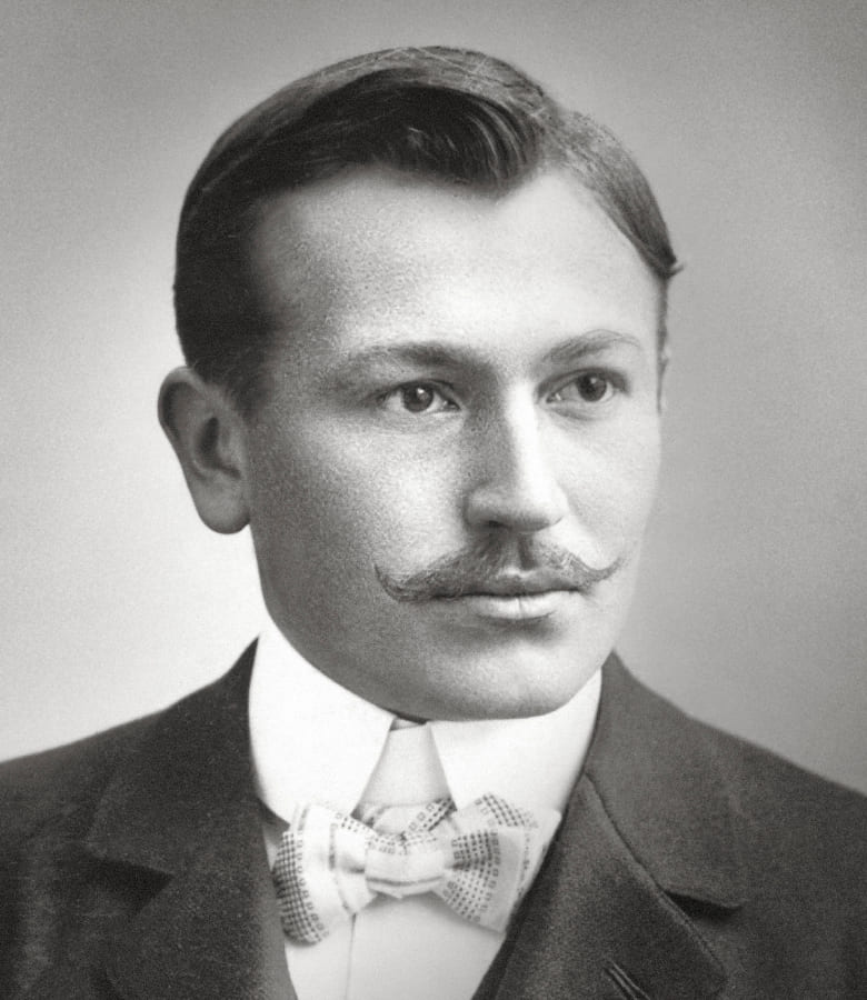 Portrait of Hans Wilsdorf founder of Rolex - Chang Ein Hong