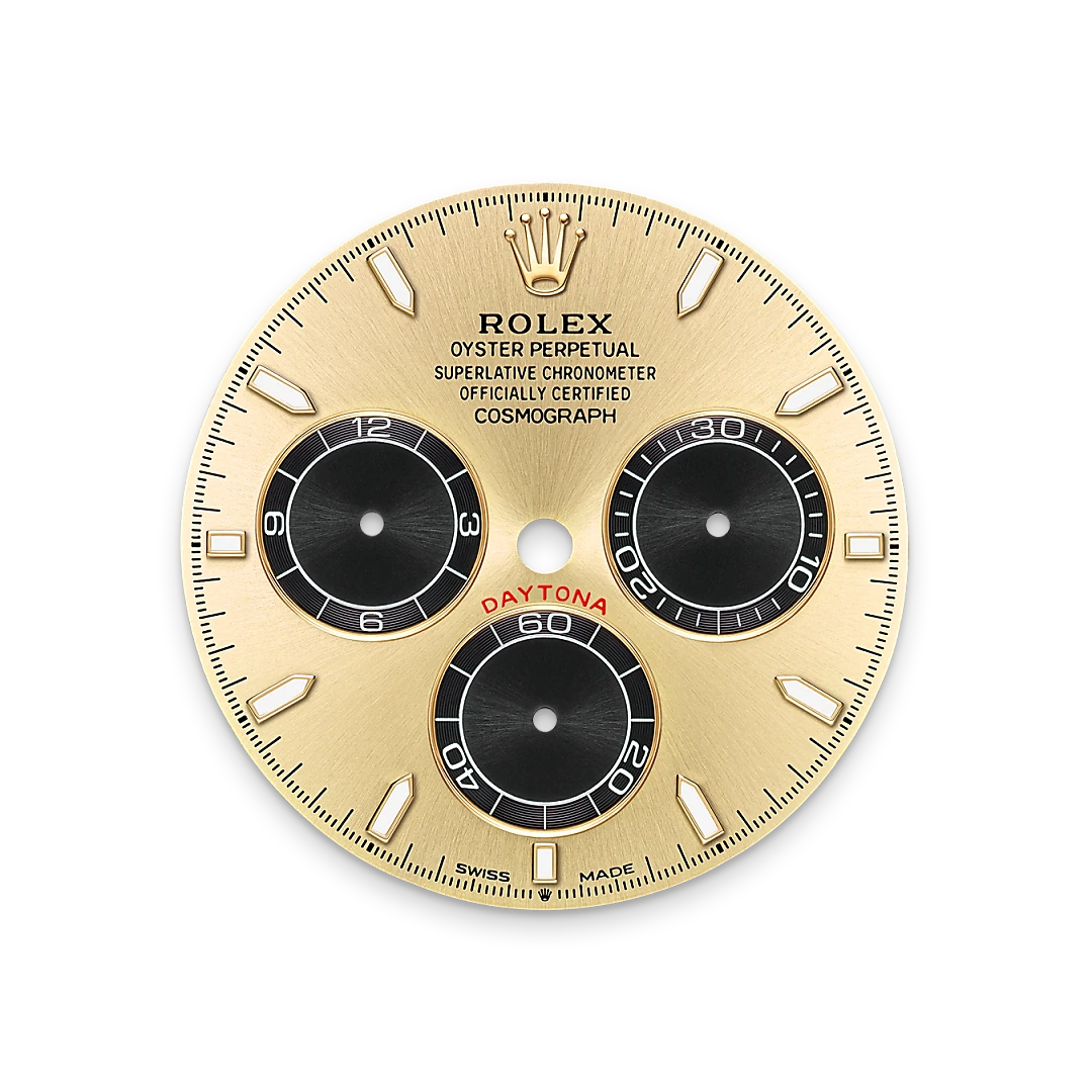 Golden and bright black dial - Chang Ein Hong