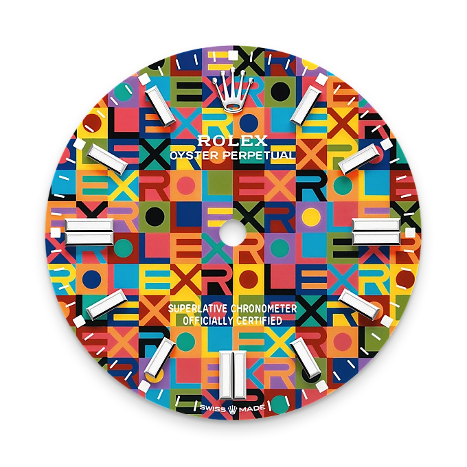 Multicoloured dial - Chang Ein Hong