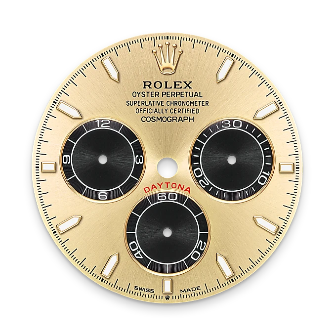 Golden and bright black dial - Chang Ein Hong