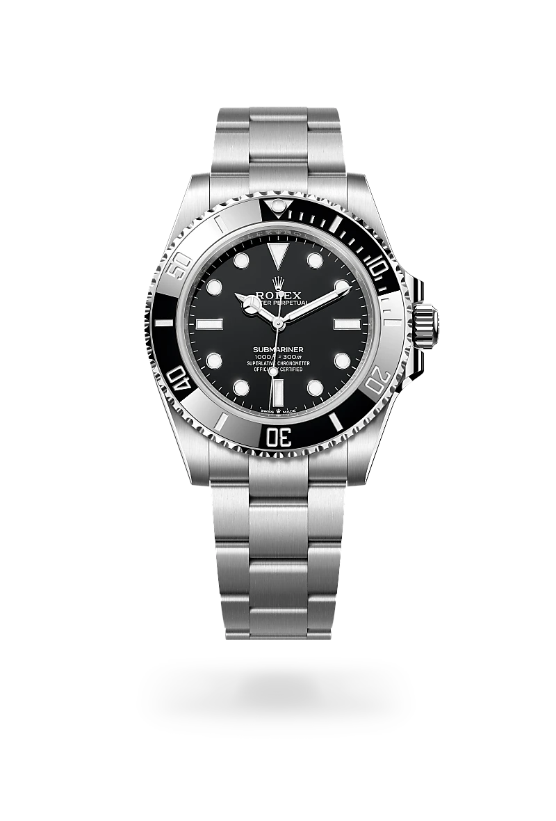 Rolex Submariner 41 mm in Oystersteel with black dial, unidirectional rotatable black Cerachrom bezel and Oyster bracelet - Chang Ein Hong