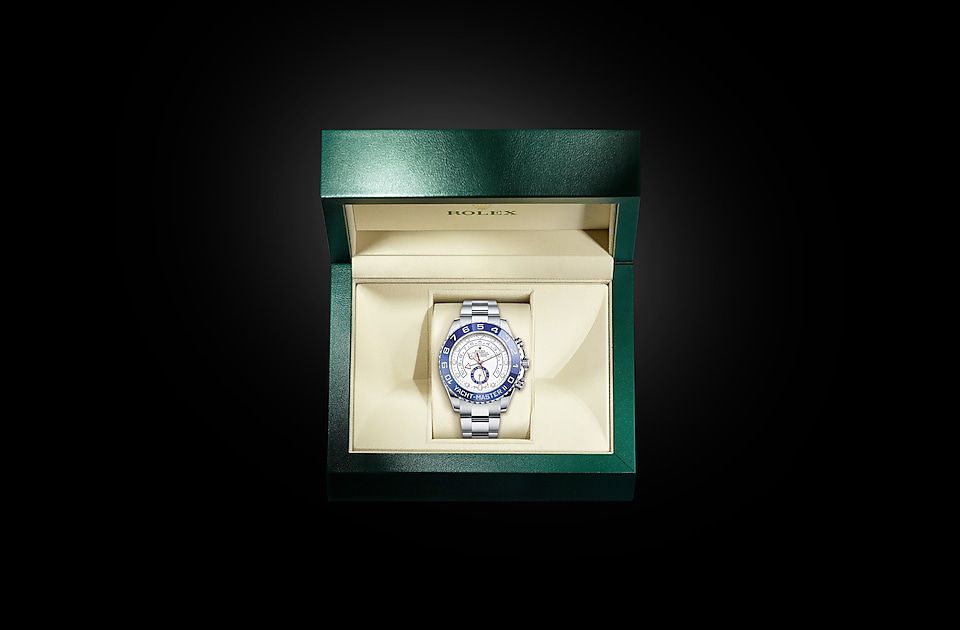 Rolex watch in box landscape